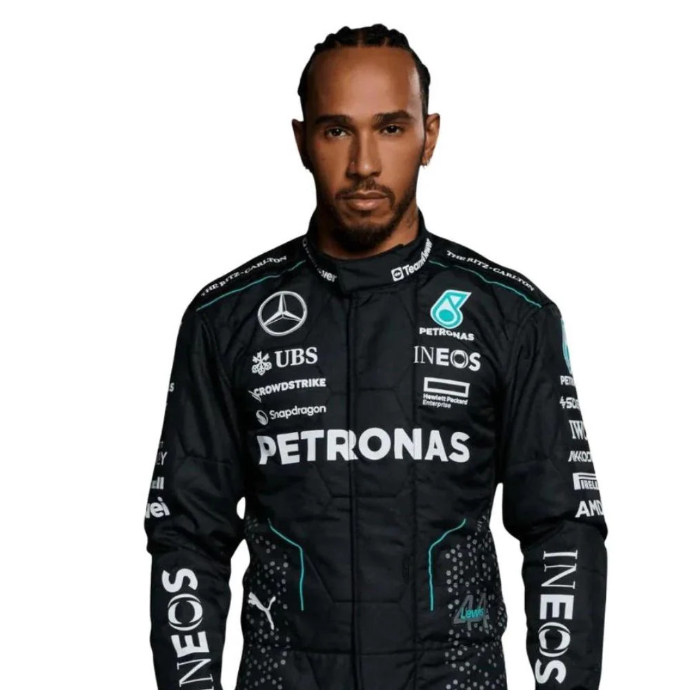 Portrait of Lewis Hamilton